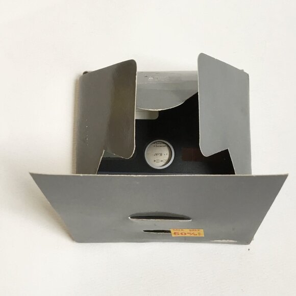 Vintage Floppy Disc Shaped Solar Calculator & Case PF Product Marksman TT Design - Picture 7 of 7